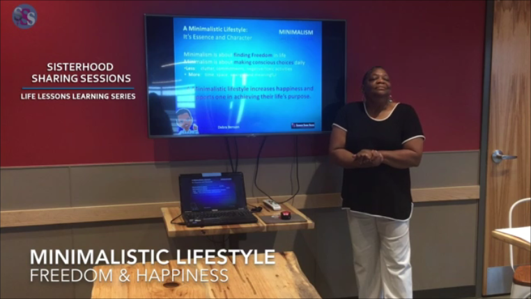 MINIMALISTIC LIFESTYLE-FREEDOM & HAPPINESS: SISTERHOOD SESSION – Power ...